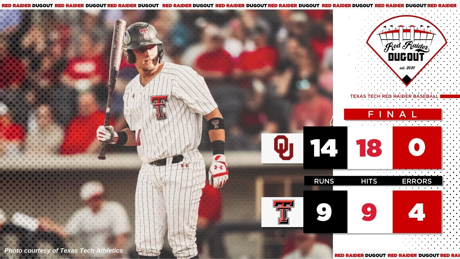 Game One: Texas Tech faces Air Force in a midweek baseball series