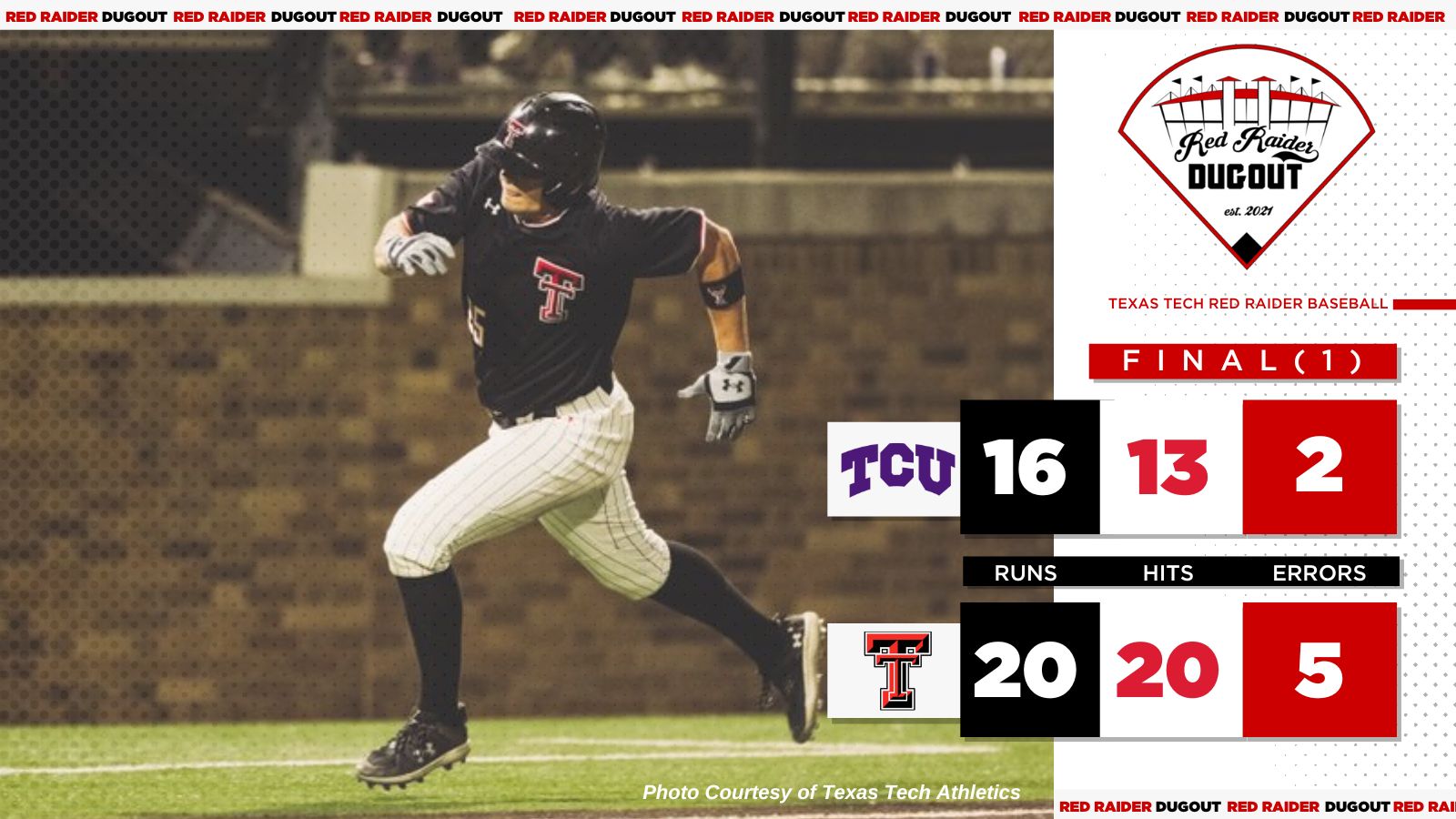 Texas baseball team beats ranked Red Raiders in conference opener